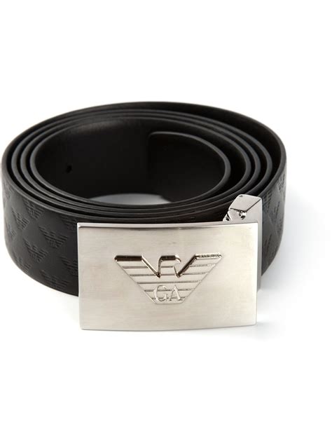 emporio armani belts for men